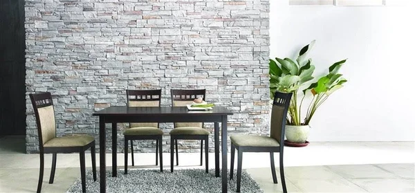 Baxton Studio Judy Dark Brown Modern Dining Chair (Set of 2)
