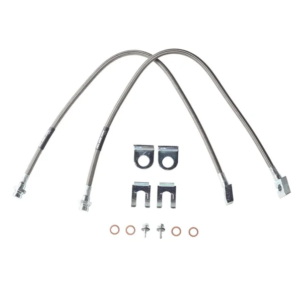 Rubicon Express RE1550 Front Stainless Steel Brake Line Set