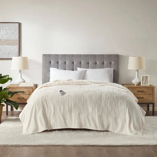 Plush Heated Blanket - Twin ST54-0086