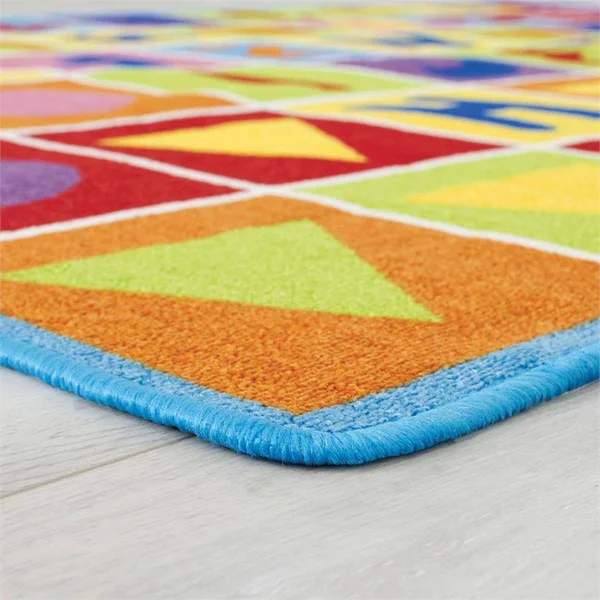 Furniture of America Charlie Fabric 4&9x22 x 6&9x22 Area Rug in Multi-Color - IDF-RG5210