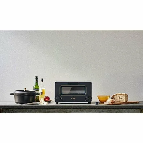 BALMUDA Steam Oven Toaster The Toaster K01E-KG Black Color Japan New