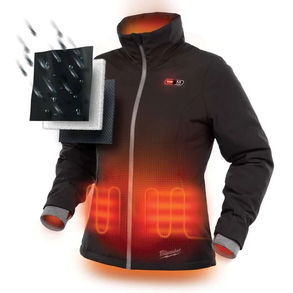 Milwaukee 232B-20S M12 Women's Heated Softshell Jacket Only S (Black)