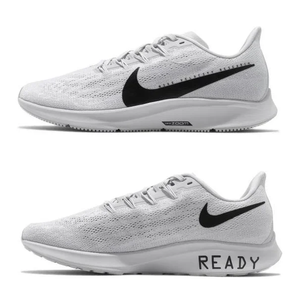 Nike Air zoom pegasus 36 sneakers PURE PLATINUM/BLACK 9.5