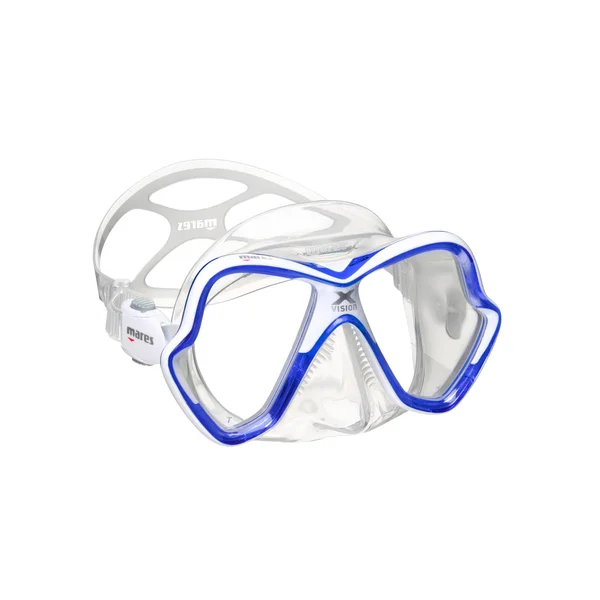 Mares X-Vision Mask Blue White/Clear