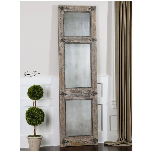 Uttermost Saragano Distressed Leaner Mirror 13835