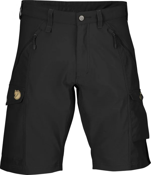 Fjallraven Abisko Shorts Black - Men G-1000 Shorts (Size 56 - Color Black)