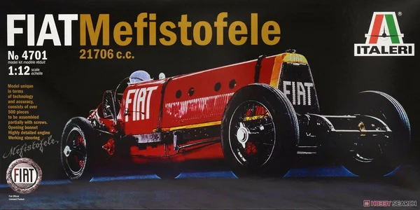 Italeri - Fiat Mefistofele- - Model Car Kit