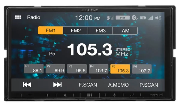 Alpine iLX-W650 7x22 Digital Media Bluetooth Car Receiver CarPlay/Android+Camera