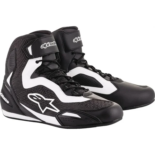 Alpinestars Faster 3 Rideknit Shoes - Black/White - 7