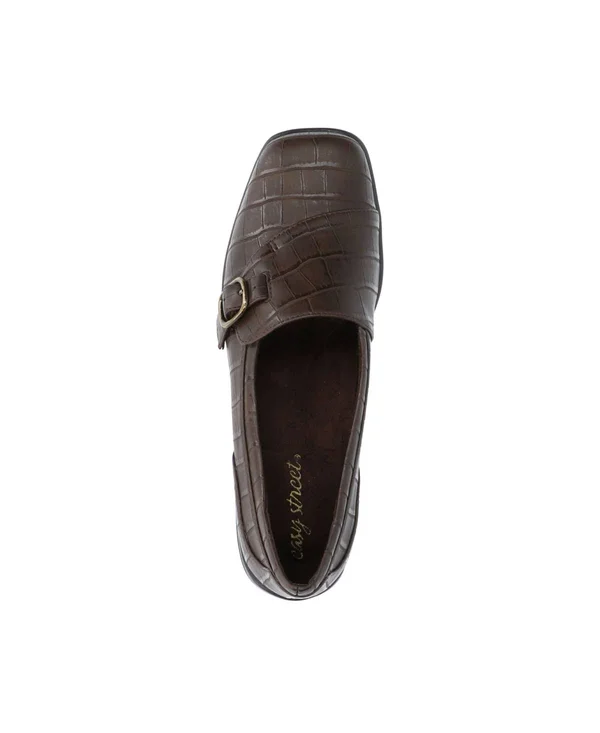 Easy Street Cinnamon Women's Slip on - Navy Size 8