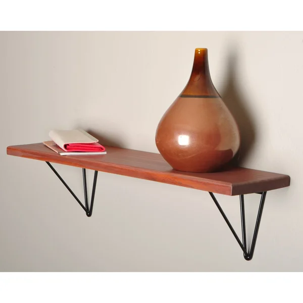 Wall Mount Shelf Triangle Hardware - 34 x 7.25