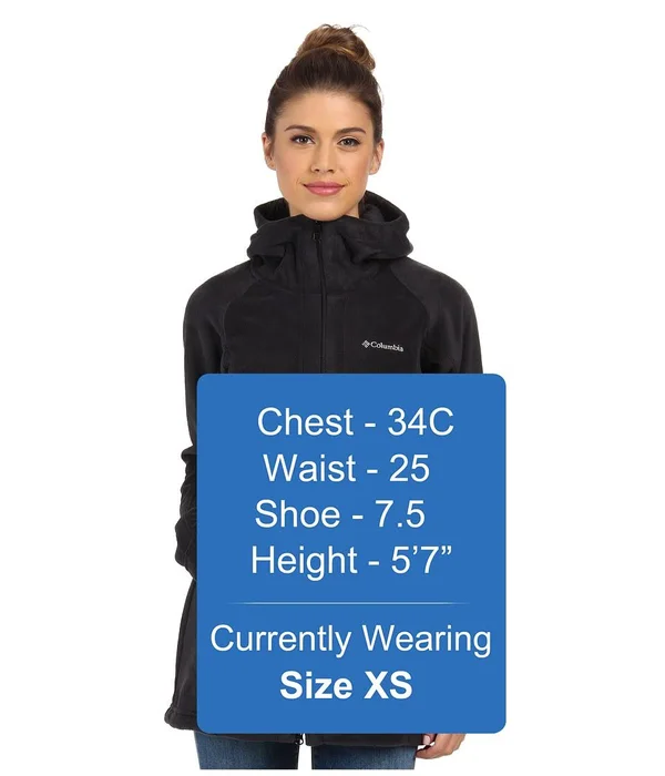 Columbia Women's Benton Springs II Long Hoodie - Small - Black