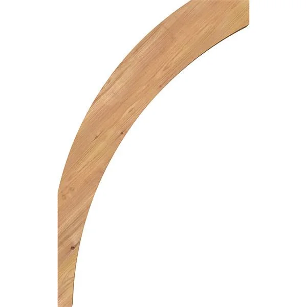 3 1/2x22W x 20x22D x 32x22H Thorton Smooth Brace - Western Red Cedar