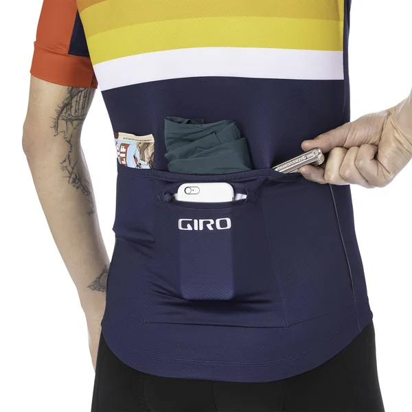 Giro Men's Chrono Expert Jersey Black, Red Horizon 2XL