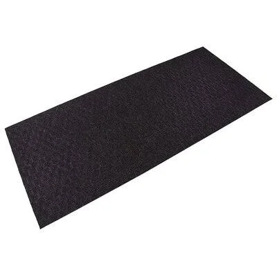 Vioria Tufted Black Indoor, Outdoor Area Rug Wade Logan Rug Size: Runner 3& x 10&