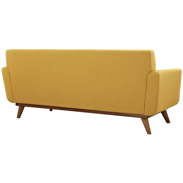 Modway Engage Expectation Gray Upholstered Loveseat