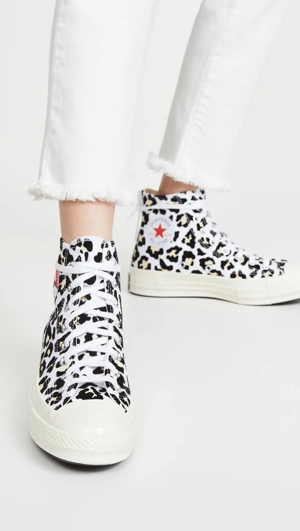 Converse Logo Play Chuck 70 - White - High-Top Sneakers