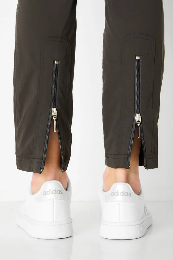 Susan Skinny Ankle Pant - Khaki, XL, Best Women's Travel Clothing