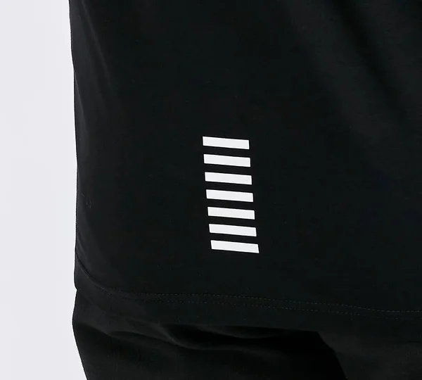 EA7 Core ID Long Sleeve T-Shirt - Black - Size S