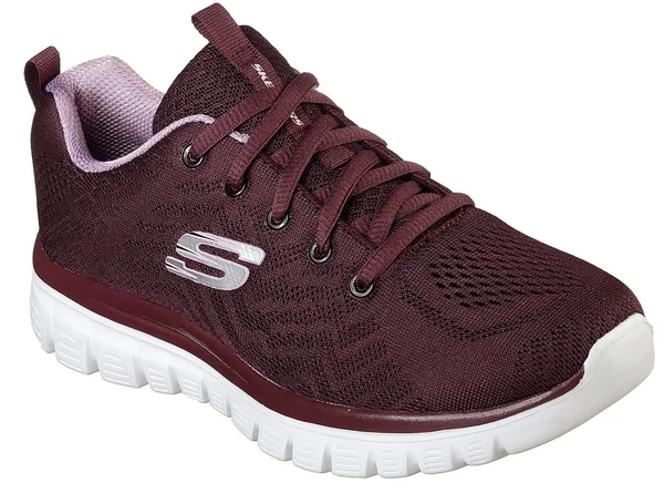 Skechers Women's Graceful Get Connected Trainer - Size: 8, Red