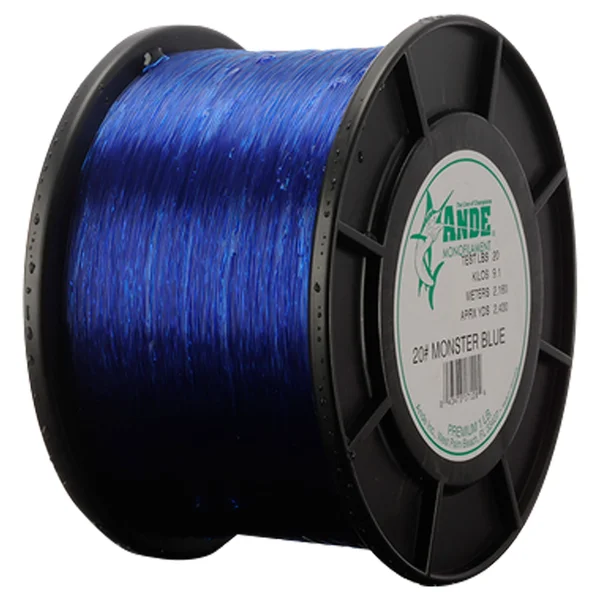 Ande Monster Monofilament Line - 3 lb. Spool - 50 lb. Test - Blue