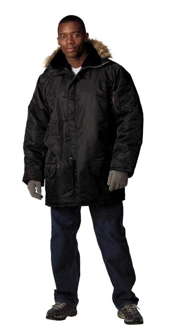 Rothco - N-3B Black Snorkel Parka