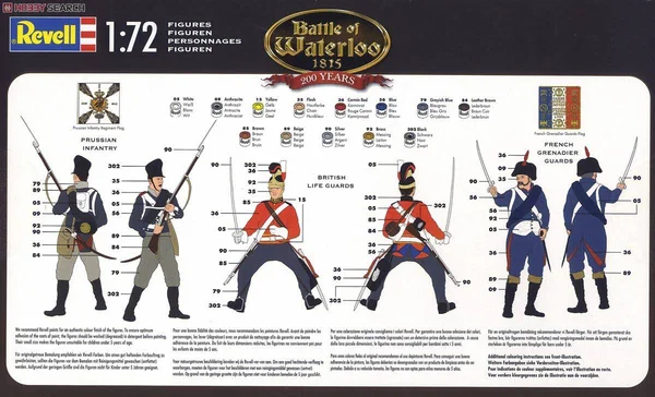 Revell Germany 1/72 Set Battle of Waterloo 1815 02450