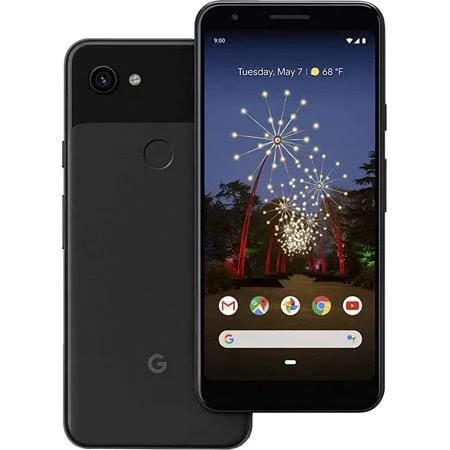 Google Pixel 3A G020G 64GB Black T-Mobile - Very Good Condition, Size: 5.96 in x 2.76 in x 0.32 in