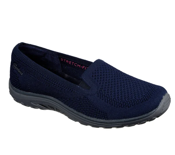 Skechers Women's Relaxed Fit Reggae Fest Enjoy Slip-On, Navy