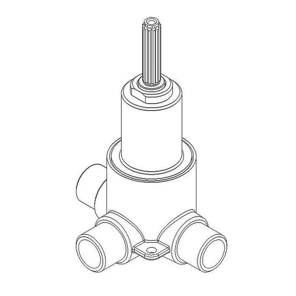 Pfister 015-4WDX 2-Port Diverter VALVE.