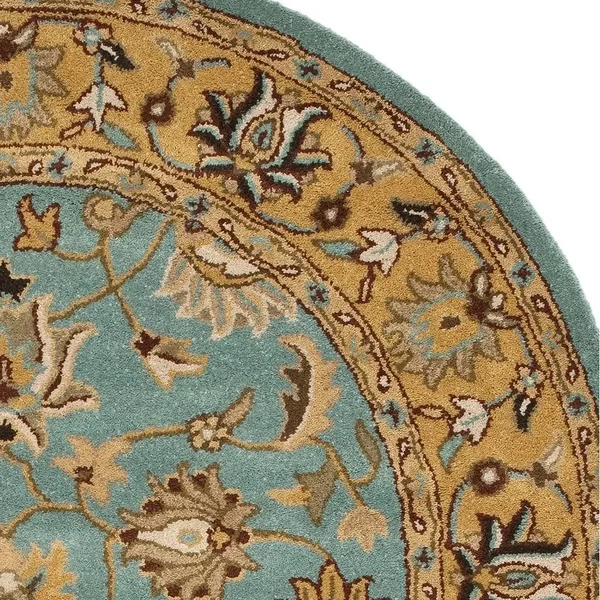 Safavieh Heritage Blue & Gold Area Rug; 5& x 8&