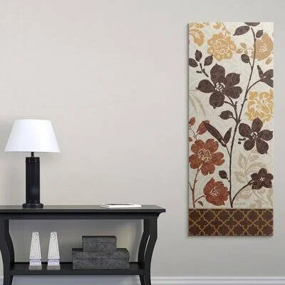 &Botanical Touch Panel Spice II& by Lisa Audit Graphic Art Print Great Big Canvas Format: Canvas - Size: 48x22 H x 19x22 W x 1.5x