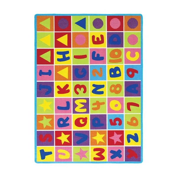 Furniture of America Charlie Fabric 4&9x22 x 6&9x22 Area Rug in Multi-Color - IDF-RG5210