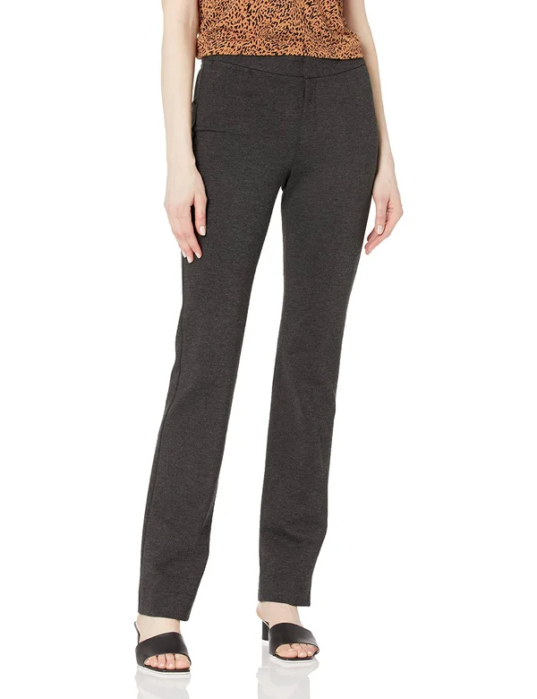 Nydj Ponte Trouser Pants Women's Charcoal : 0 33