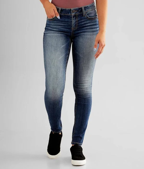 Women's Virgo Skinny Stretch Jean in Blue by Daytrip. - Women's