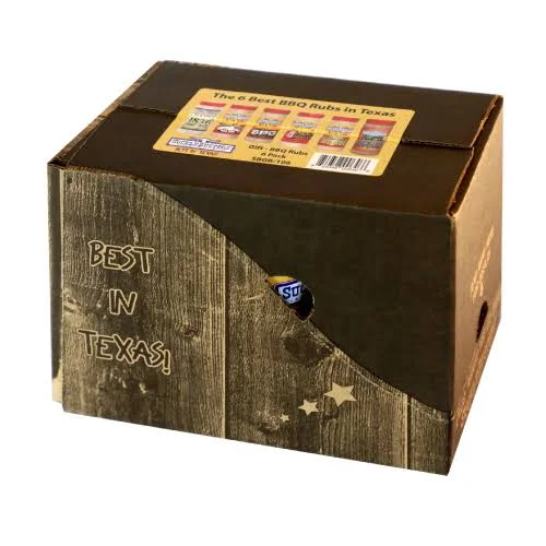 Gift Box BBQ Rubs 6 Pack