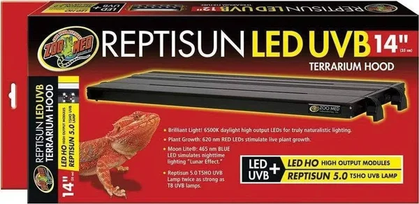 Zoo Med ReptiSun LED UVB Terrarium Hood - 36x22