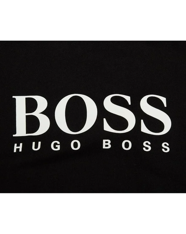 Boys Boss Logo T-Shirt - Black
