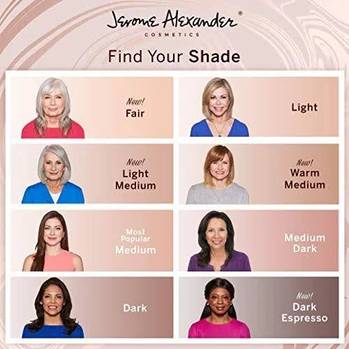 MagicMinerals Deluxe Airbrush Foundation Set by Jerome Alexander - 5 Piece Spray
