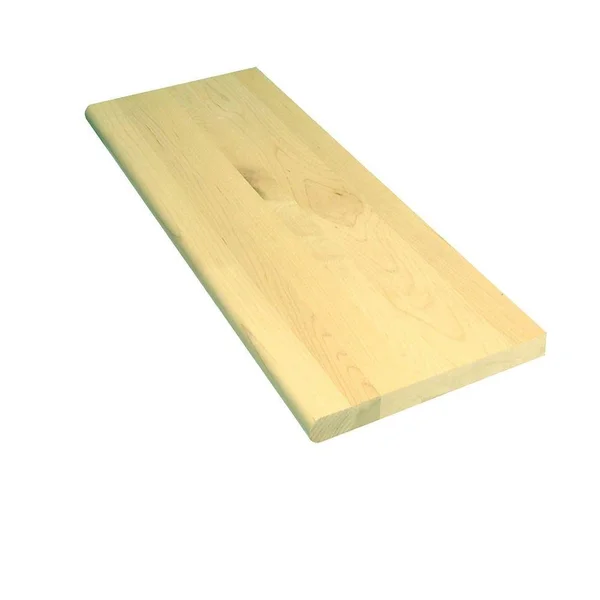 Stairtek 1 in x 11.5 in. x 42 in. Prefinished Natural Maple Tread