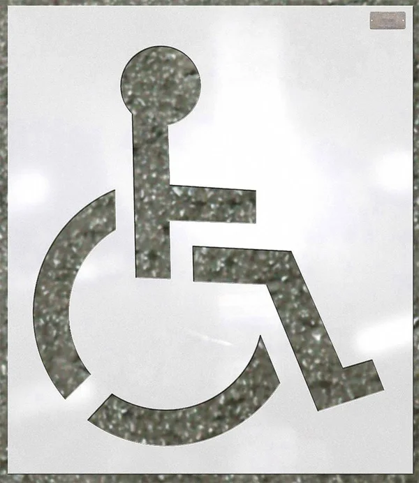 C.H. Hanson 70342 Stencil, Handicap, 34 x 34 in.