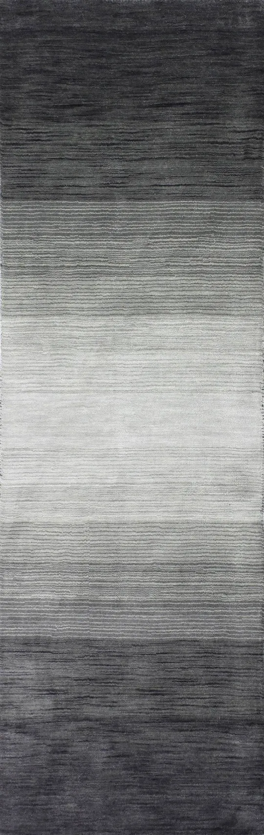 Bashian Contempo ALM41 Area Rug, 7&6x22 x 9&6x22 - Charcoal