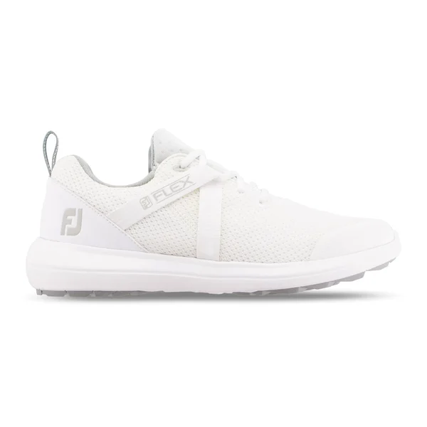 FootJoy Women's Flex Golf Shoes, Size: 6.5 Wide, White