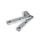 Colonial Bronze 6fh-26d #6 Brass Pivot with Removable Pin - Satin Chrome