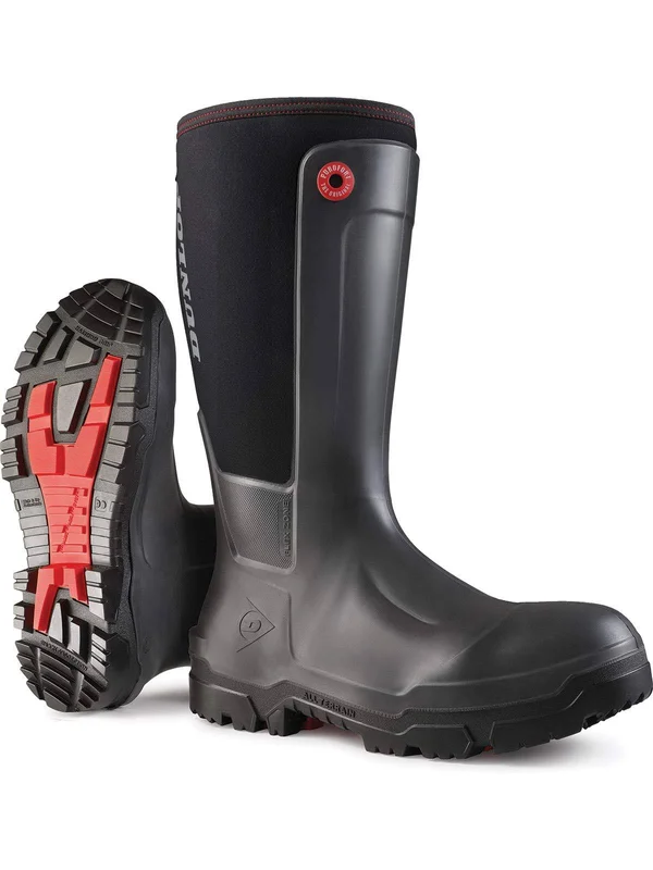 Dunlop Unisex Snugboot WorkPro Full Safety Boots, NE68A93, Black