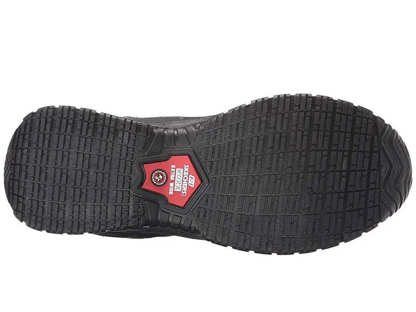 Skechers Men's Work Relaxed Fit Soft Stride Grinnel Comp Black