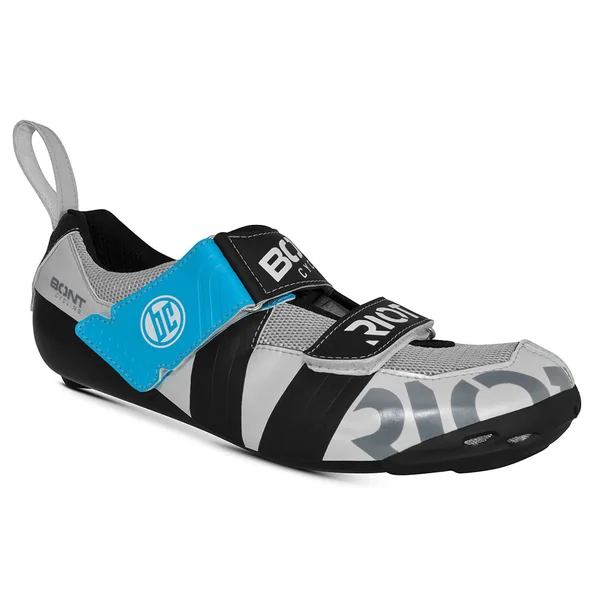 Bont Riot TR+ Triathlon Shoes - Pearl White/Black - 42.5