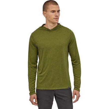 Patagonia Men's Cap Cool Daily Hoody - Palo Green-Light Palo Green, X-dye-S