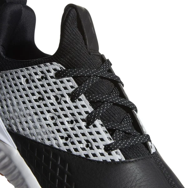 Adidas Golf Adicross Bounce 2 Golf Shoes, Male, Black/Silver/White, 10