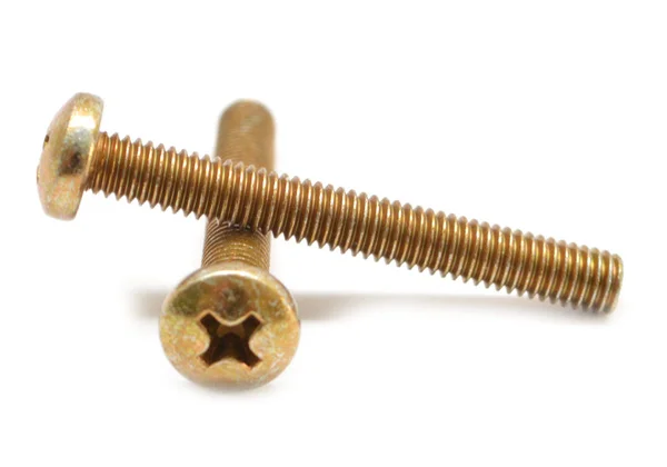 #4-40 x 5/16 Coarse Thread Machine Screw Phillips Pan Head Low Carbon Steel Yellow Zinc Plated